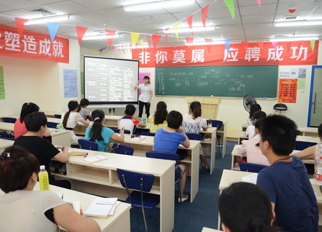 宁波仁和会计培训学校-学生上课环境